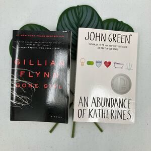Gone Girl An Abundance Of Katherines Gillian Flynn John Green Paperback Books
